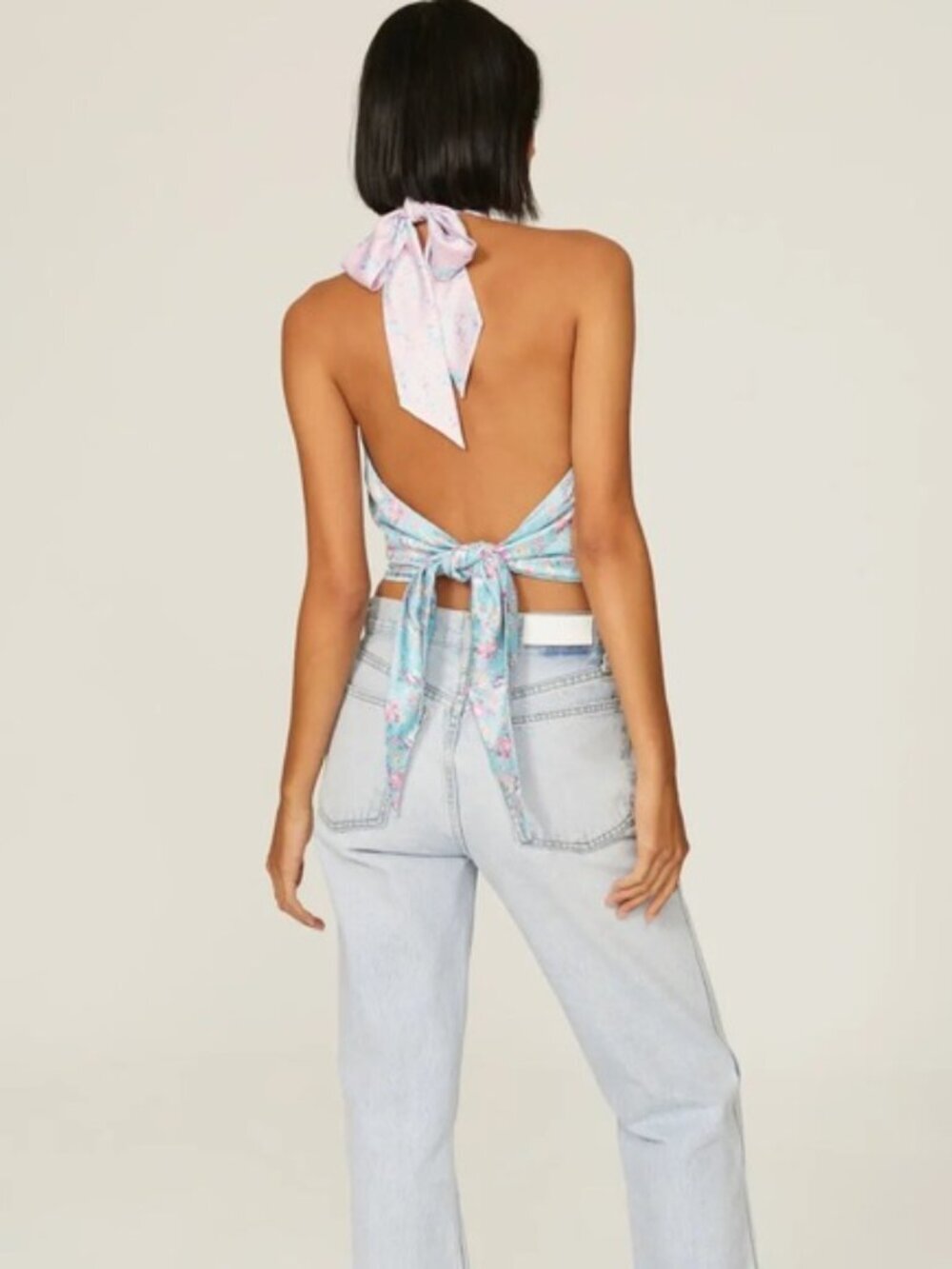 LOVESHACKFANCY Boca Handkerchief Top - Picture 7 of 15